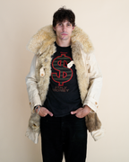 1940s Swedish Army m/1913 “Livpäls” Sheepskin-Lined Winter Coat