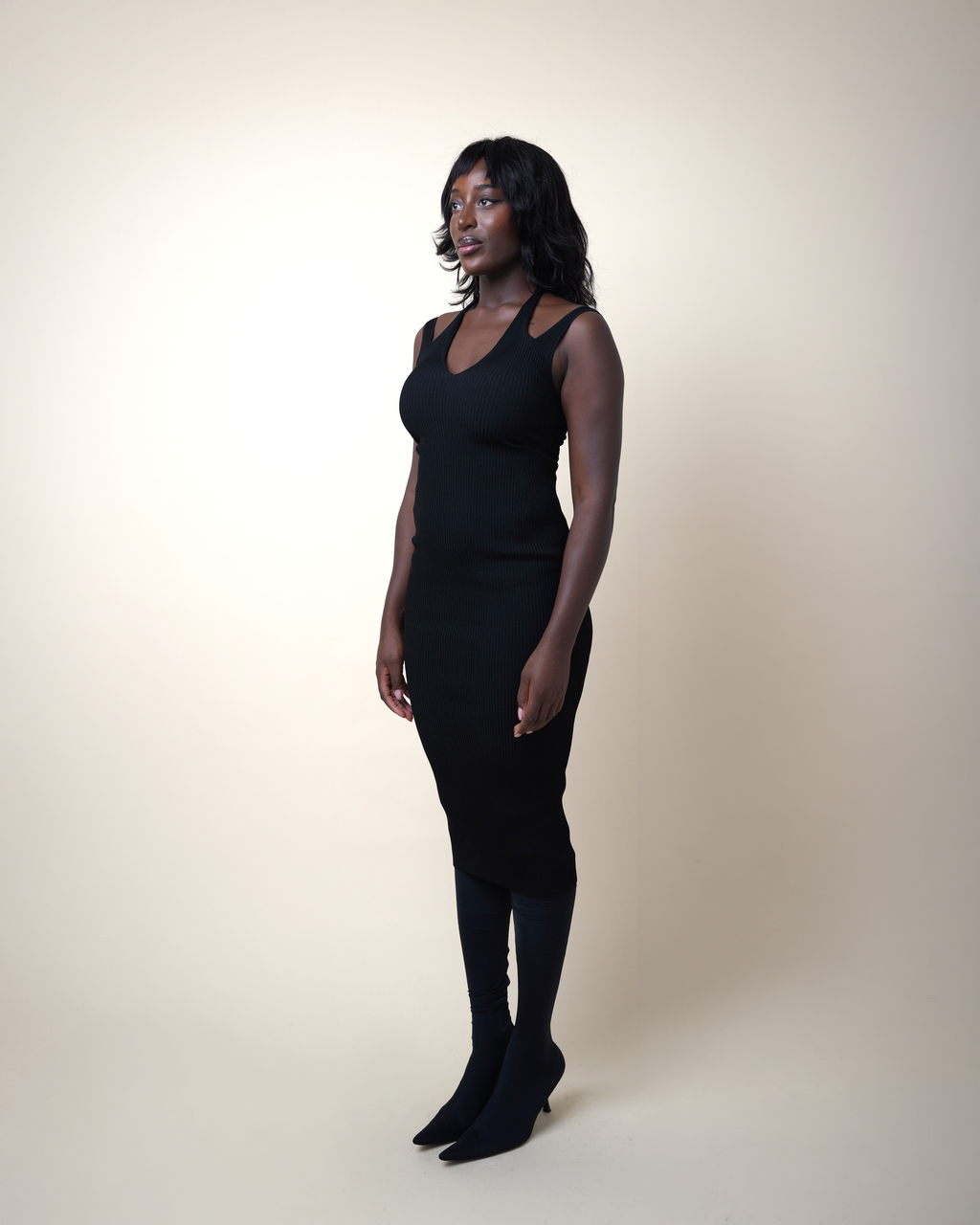 Alaïa by Pieter Mulier "Fourreau" Knit Sheath Dress