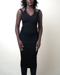 Alaïa by Pieter Mulier "Fourreau" Knit Sheath Dress