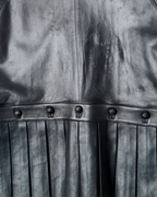 Alexander McQueen two-way Leather Mini Dress