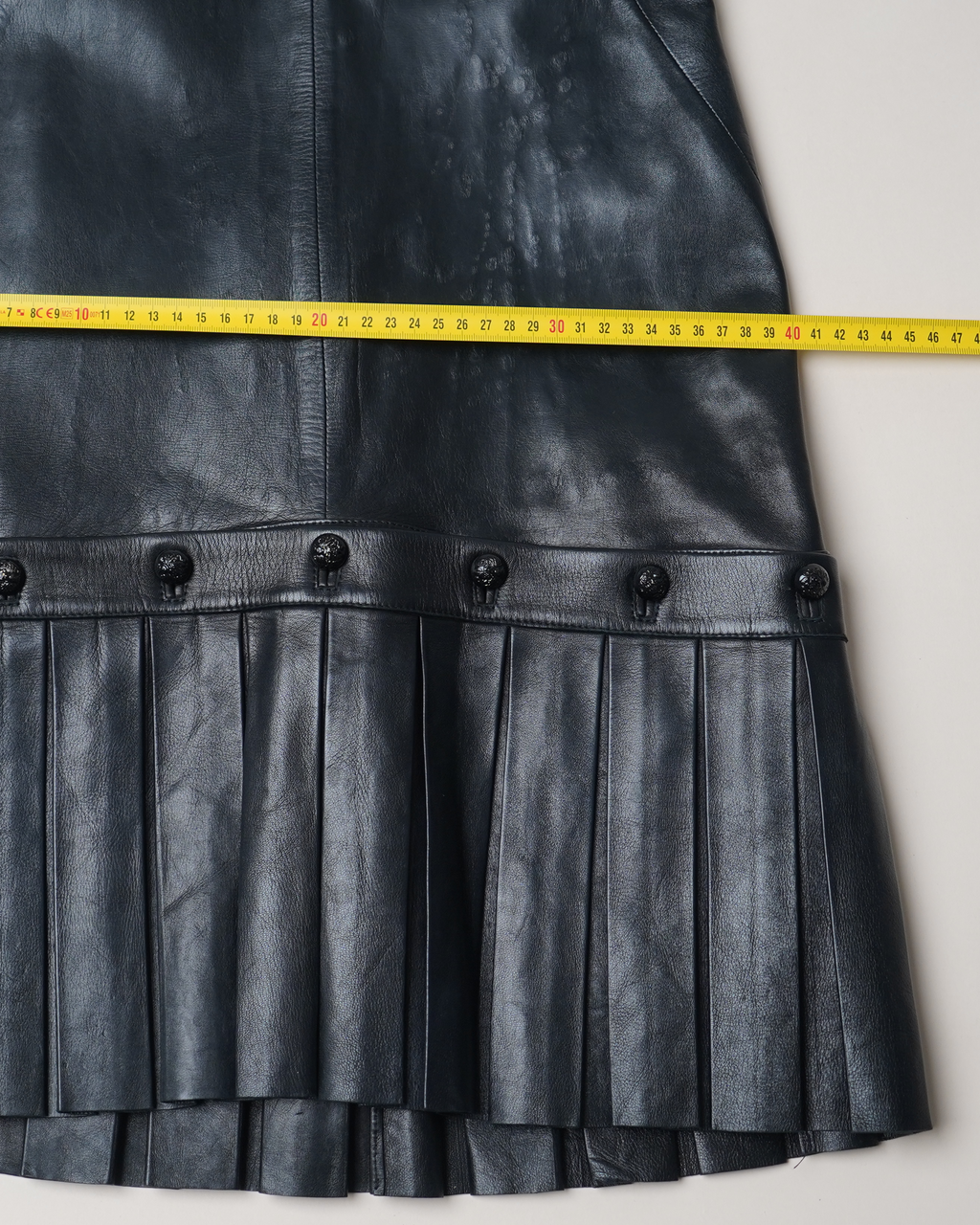 Alexander McQueen two-way Leather Mini Dress
