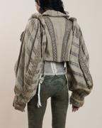 Antique 19th Century Theatrical Renaissance-Revival Slash Sleeved Jacket