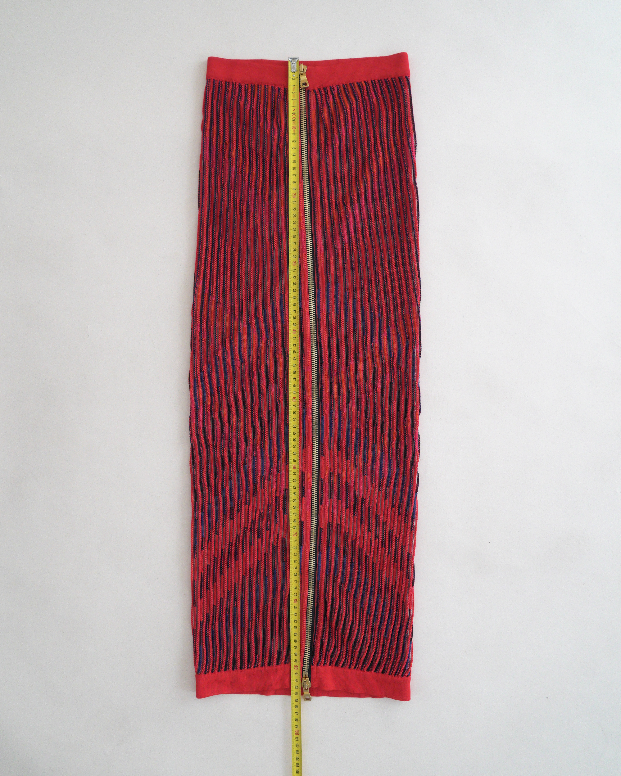 Balmain by Olivier Rousteing open-work maxi skirt