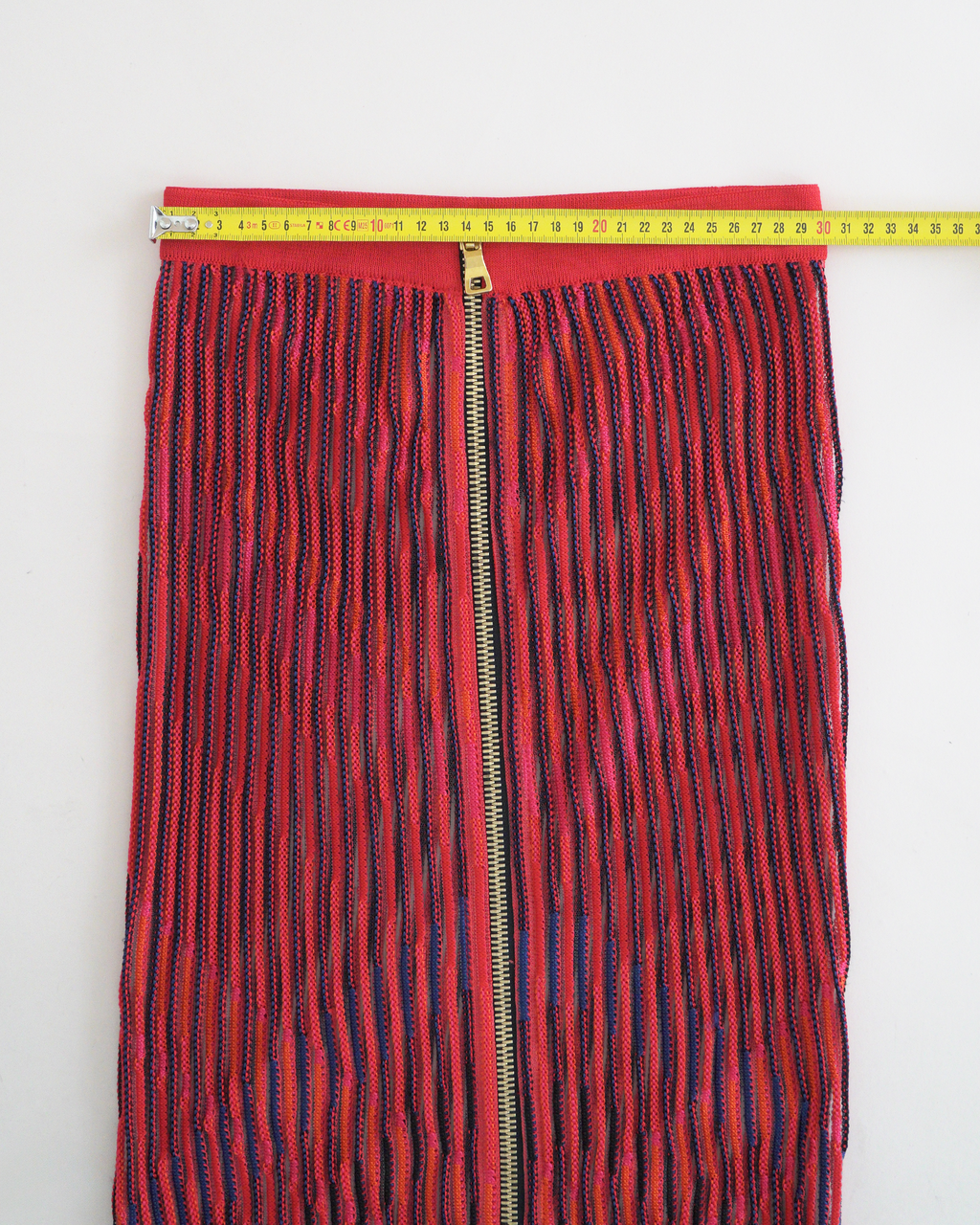 Balmain by Olivier Rousteing open-work maxi skirt