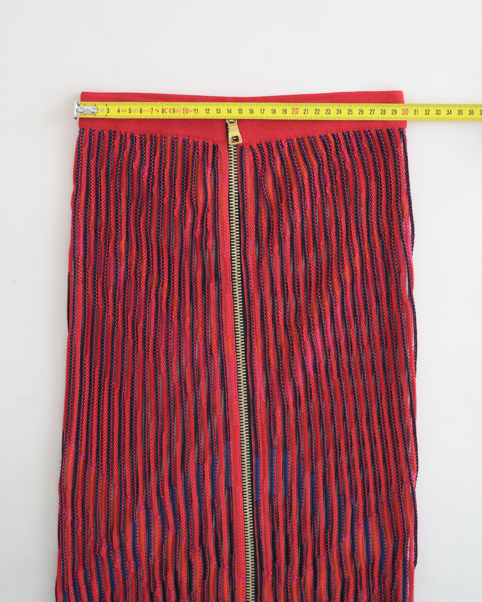 Balmain by Olivier Rousteing open-work maxi skirt