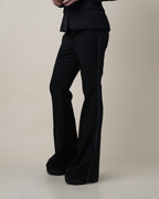 Balmain Sculptural Pagoda-Shoulder Tuxedo Suit