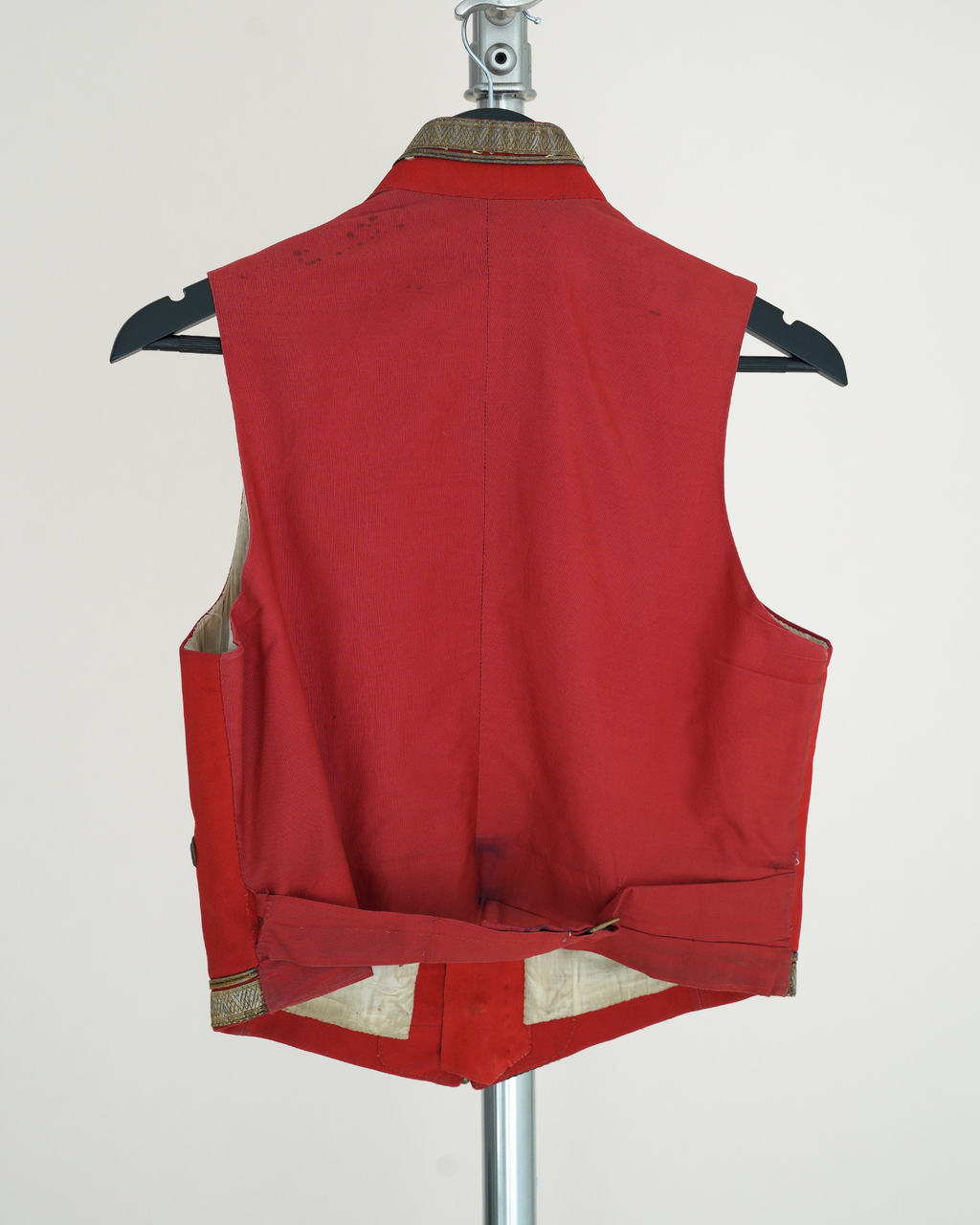 19th century British Army medical officers scarlet mess vest