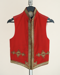 19th century British Army medical officers scarlet mess vest