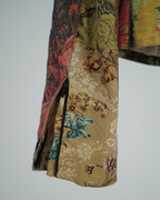 Roberto Cavalli "Patchwork" print biker jacket