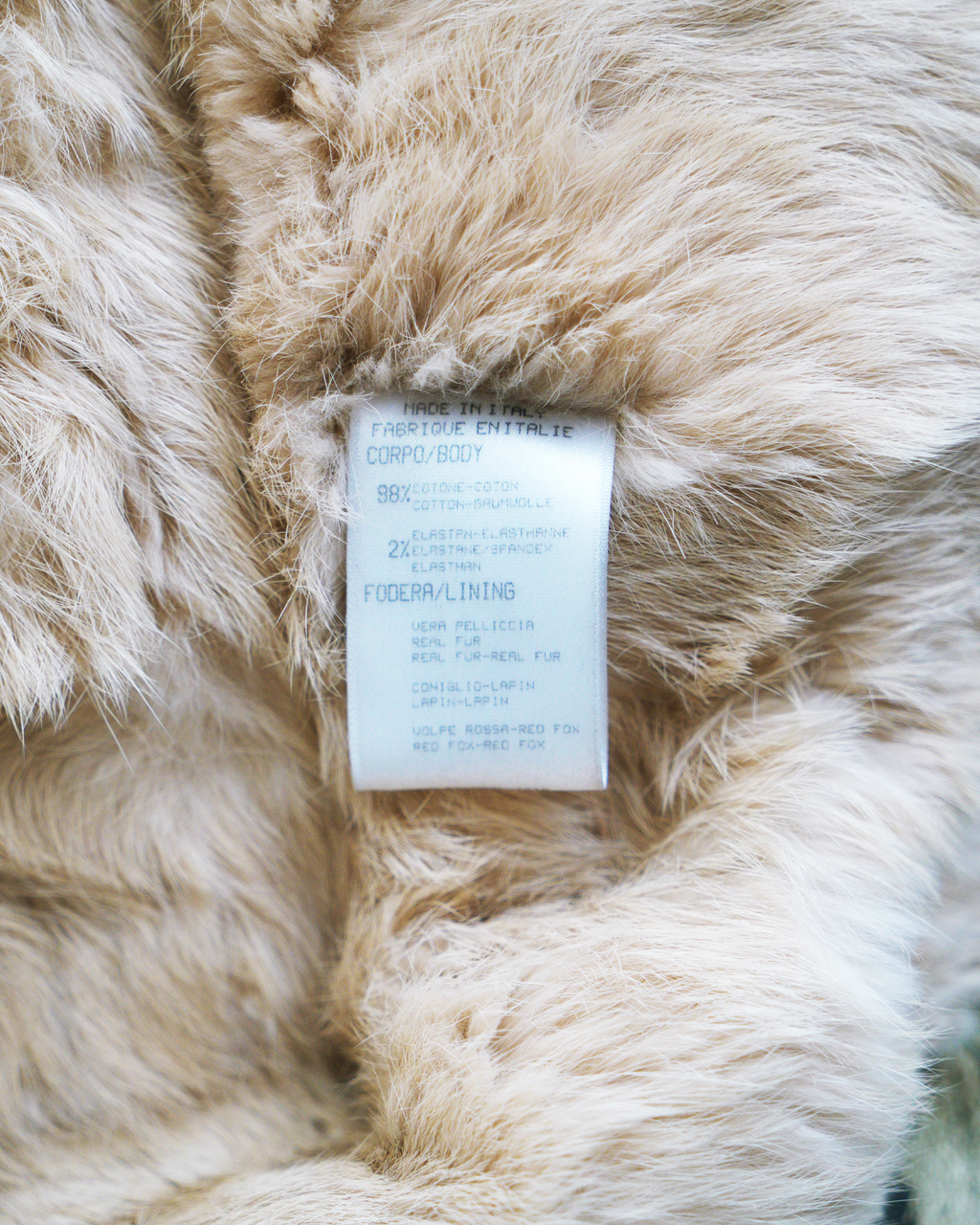 Roberto Cavalli A/W 2001 two-piece denim and fur set