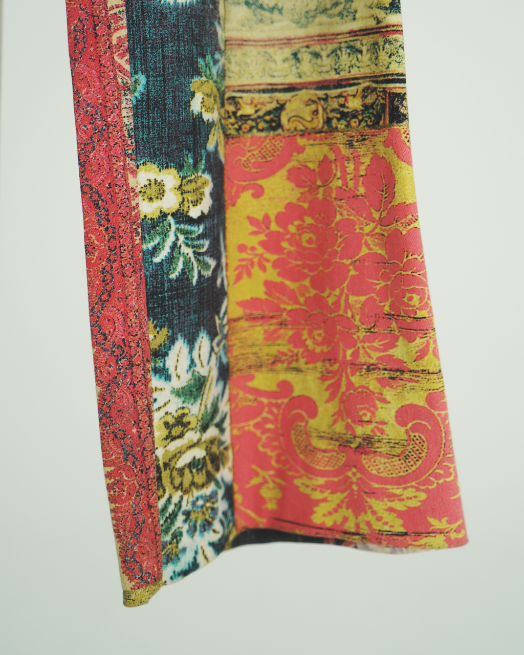 Roberto Cavalli "Patchwork" print straight-leg pants