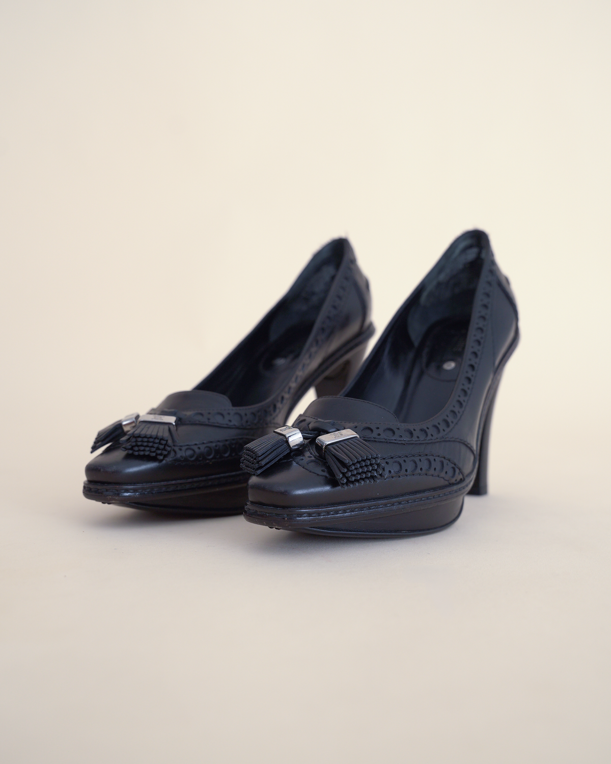 Celine A/W 2008 Platform Kiltie Brogue Pumps