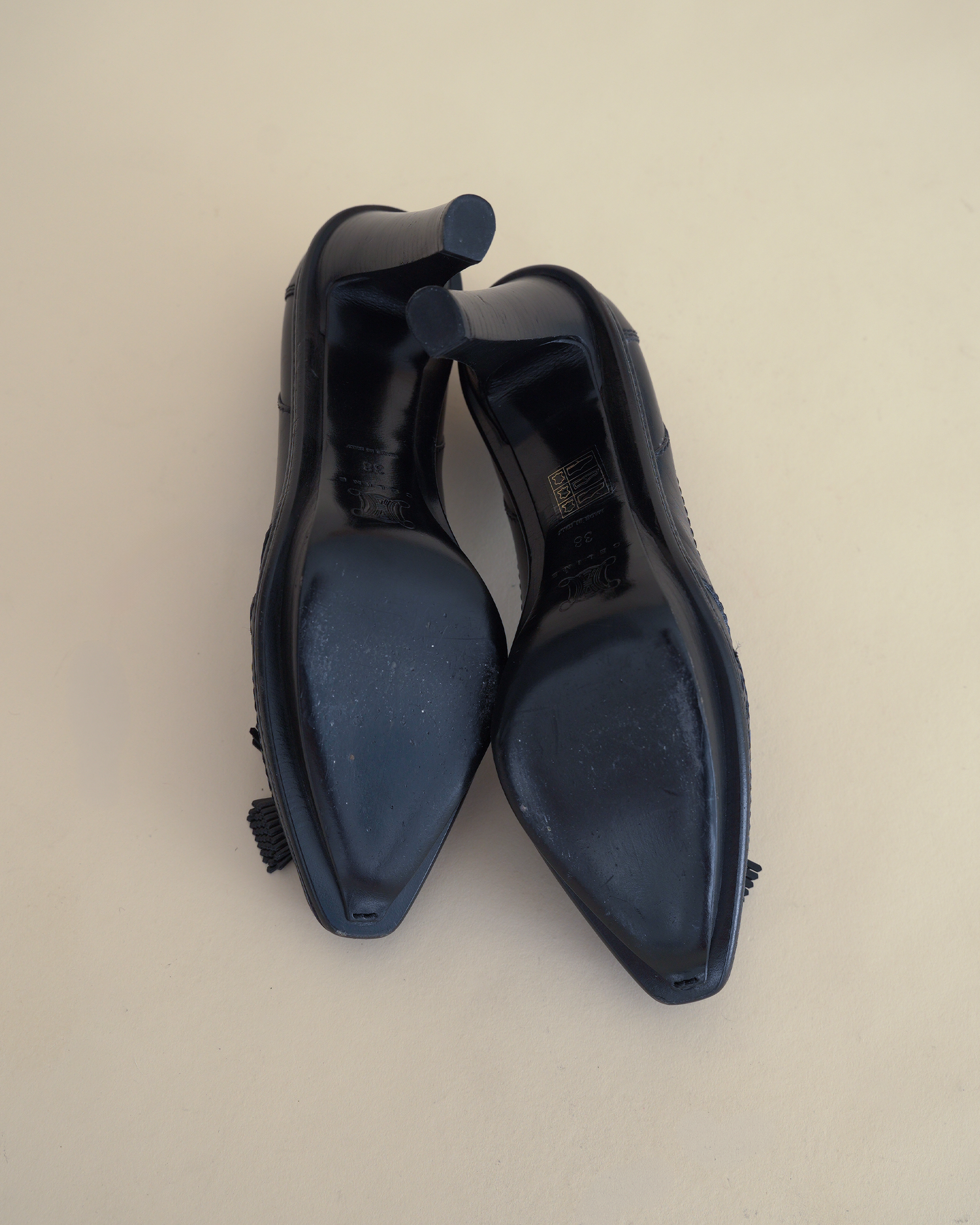 Celine A/W 2008 Platform Kiltie Brogue Pumps