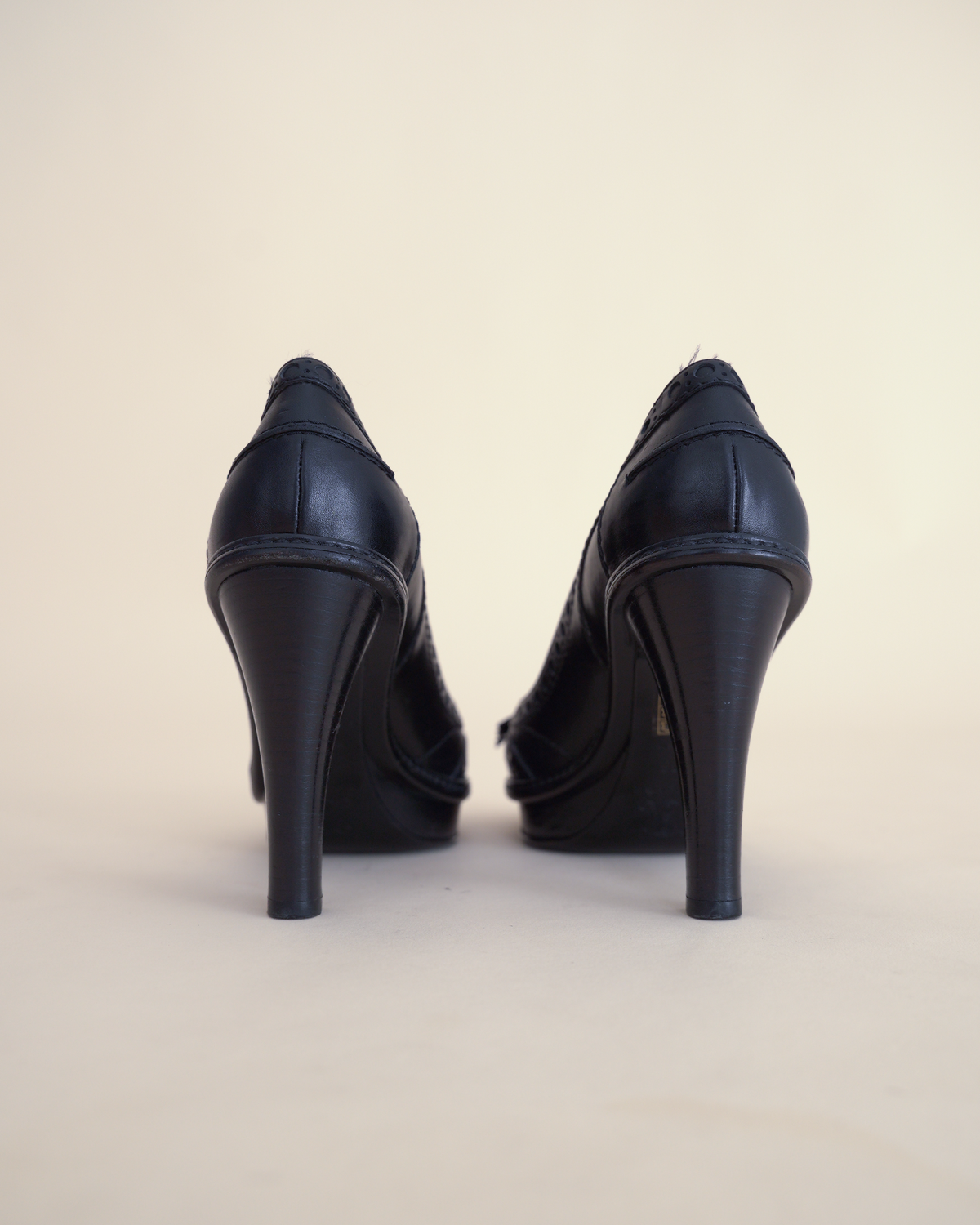 Celine A/W 2008 Platform Kiltie Brogue Pumps
