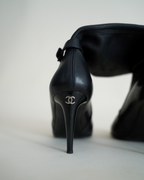 Chanel AW 2005 Thigh-High Leather Boots