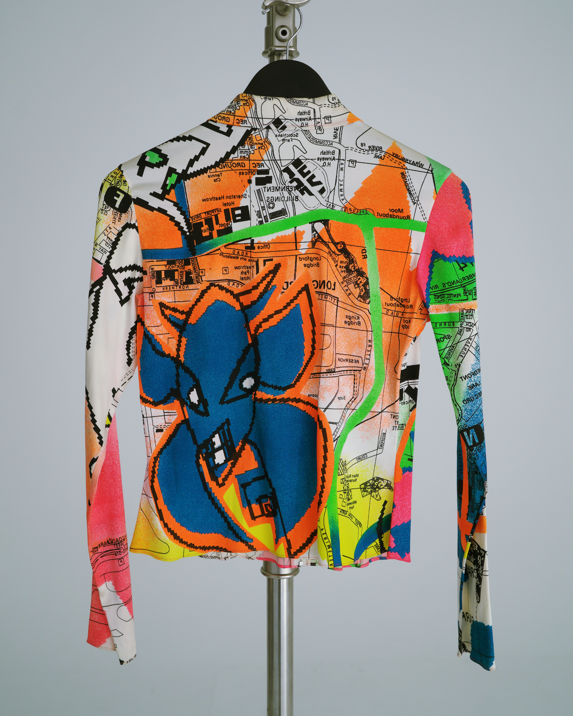 Christian Dior Boutique A/W 2001 "London Street Map" jacket