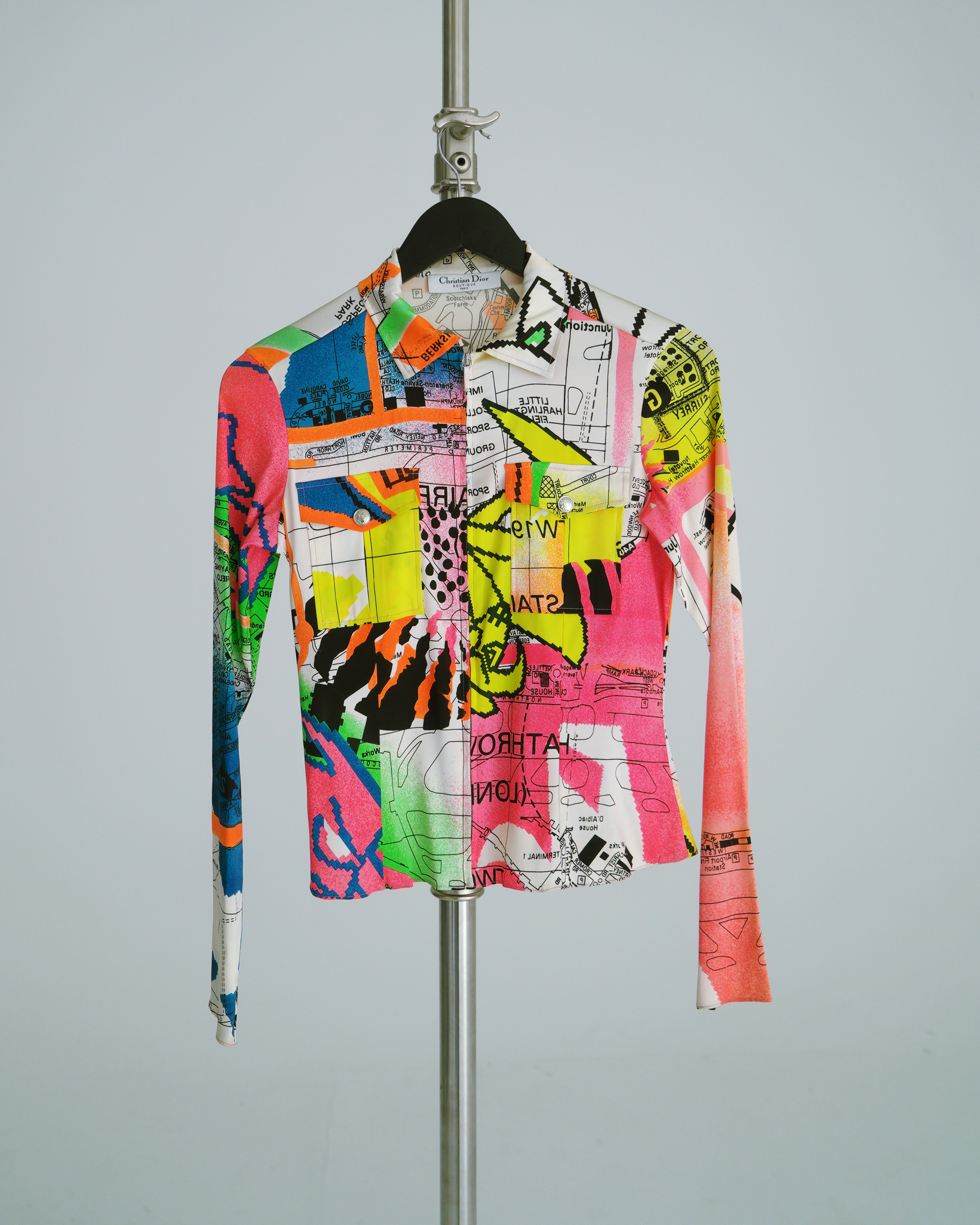 Christian Dior Boutique A/W 2001 "London Street Map" jacket