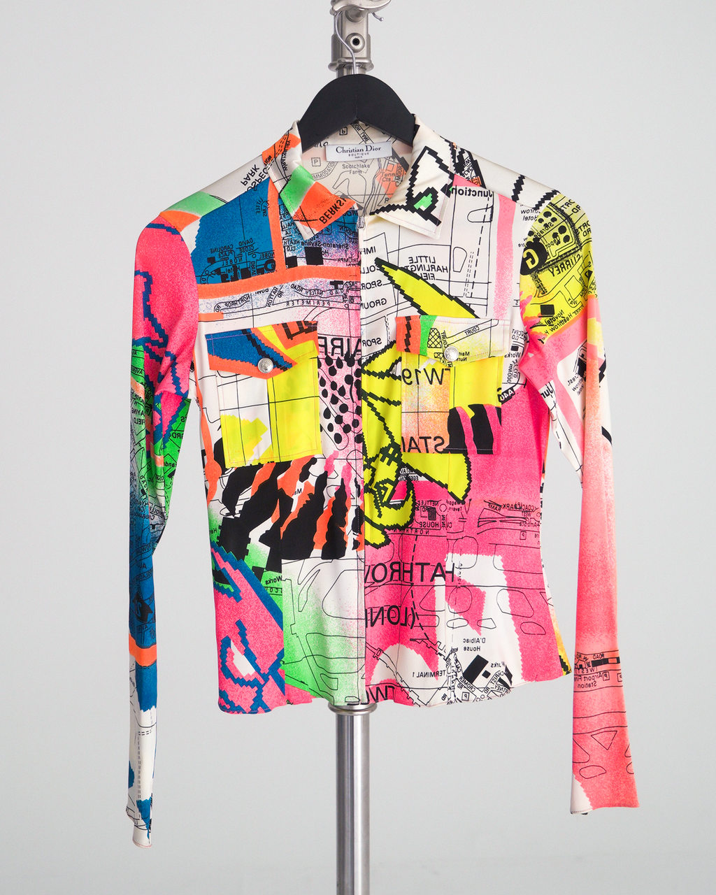 Christian Dior Boutique A/W 2001 "London Street Map" Jacket