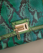 Dolce &amp; Gabbana Medium “Miss Monica” Python Top-Handle Bag