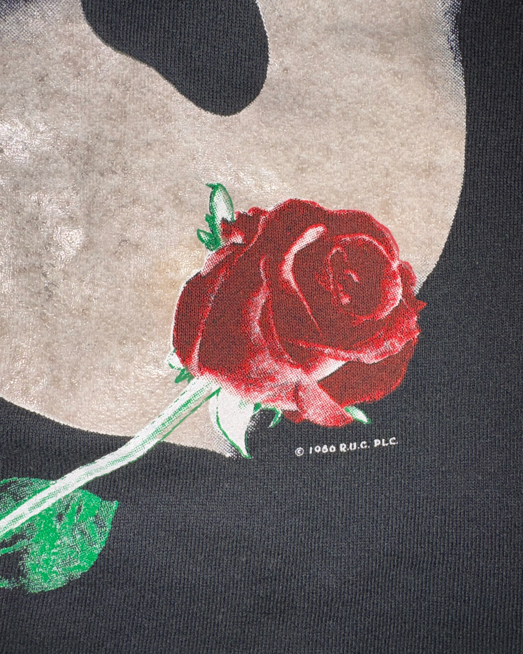 Vintage 1980s The Phantom of the Opera Glow-in-the-Dark Sweatshirt