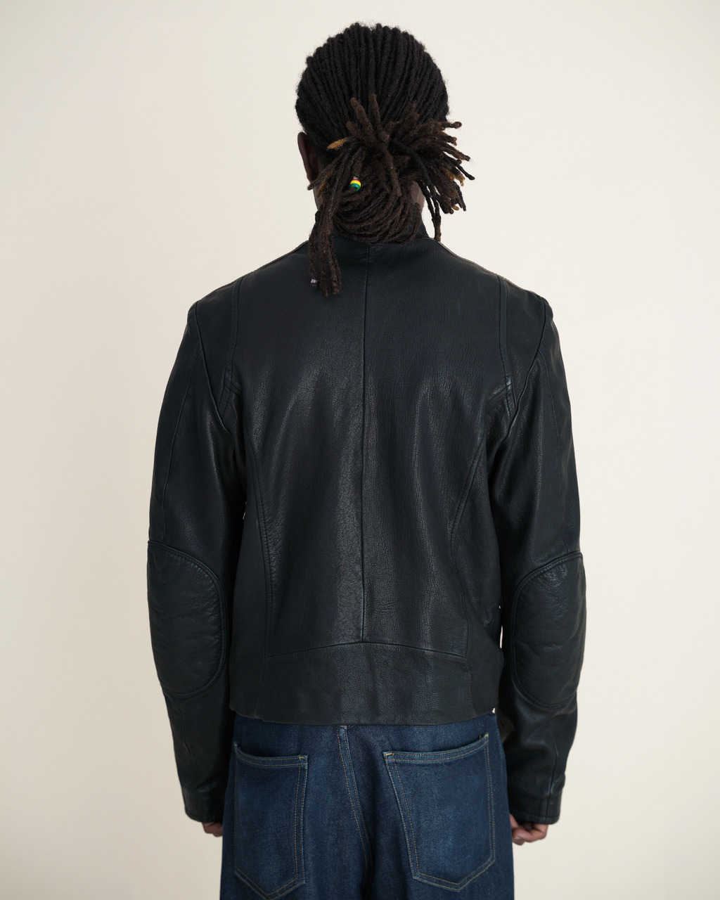 Archival Diesel Y2K Modular Multi-Panel Leather Moto Jacket
