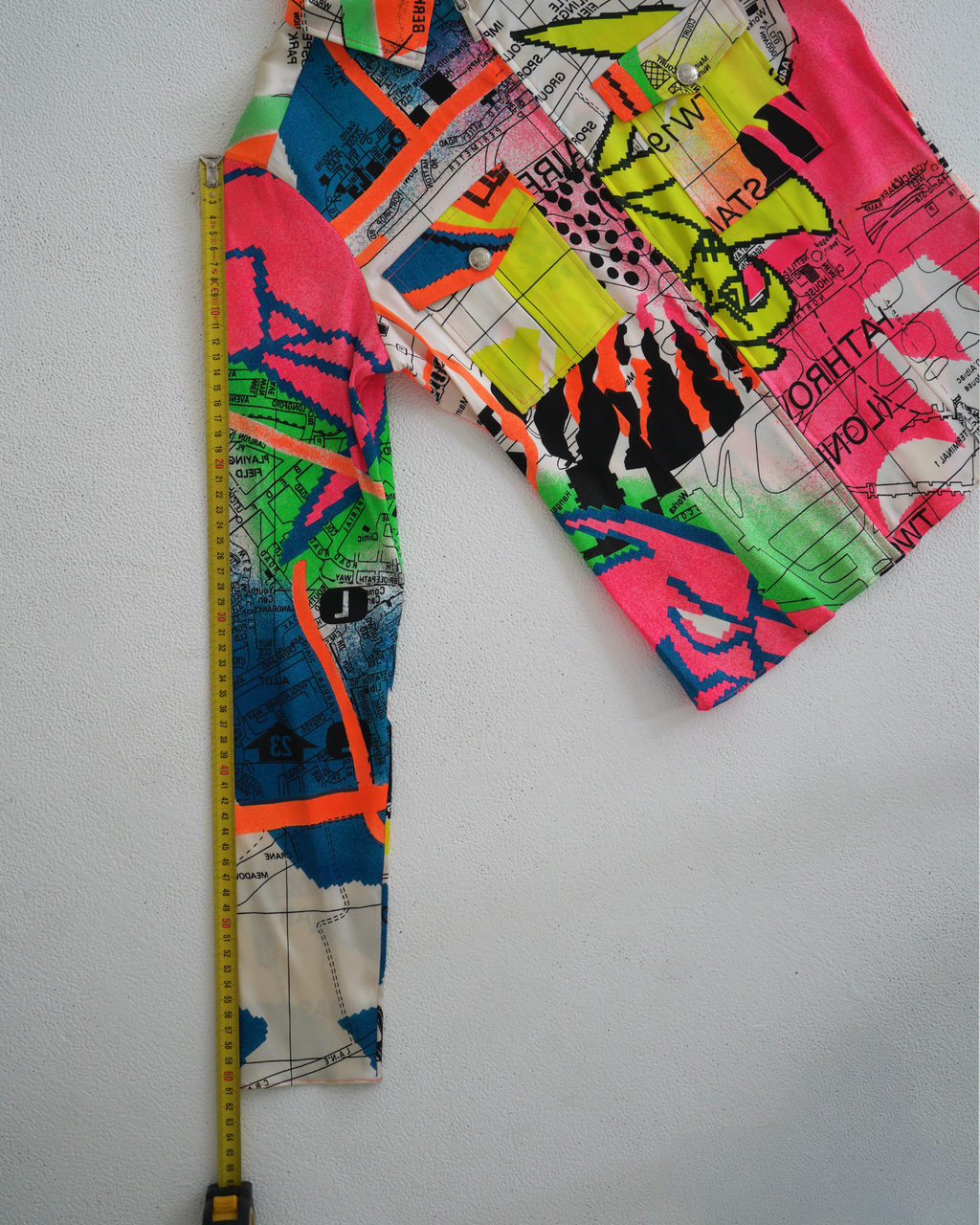 Christian Dior Boutique A/W 2001 "London Street Map" jacket