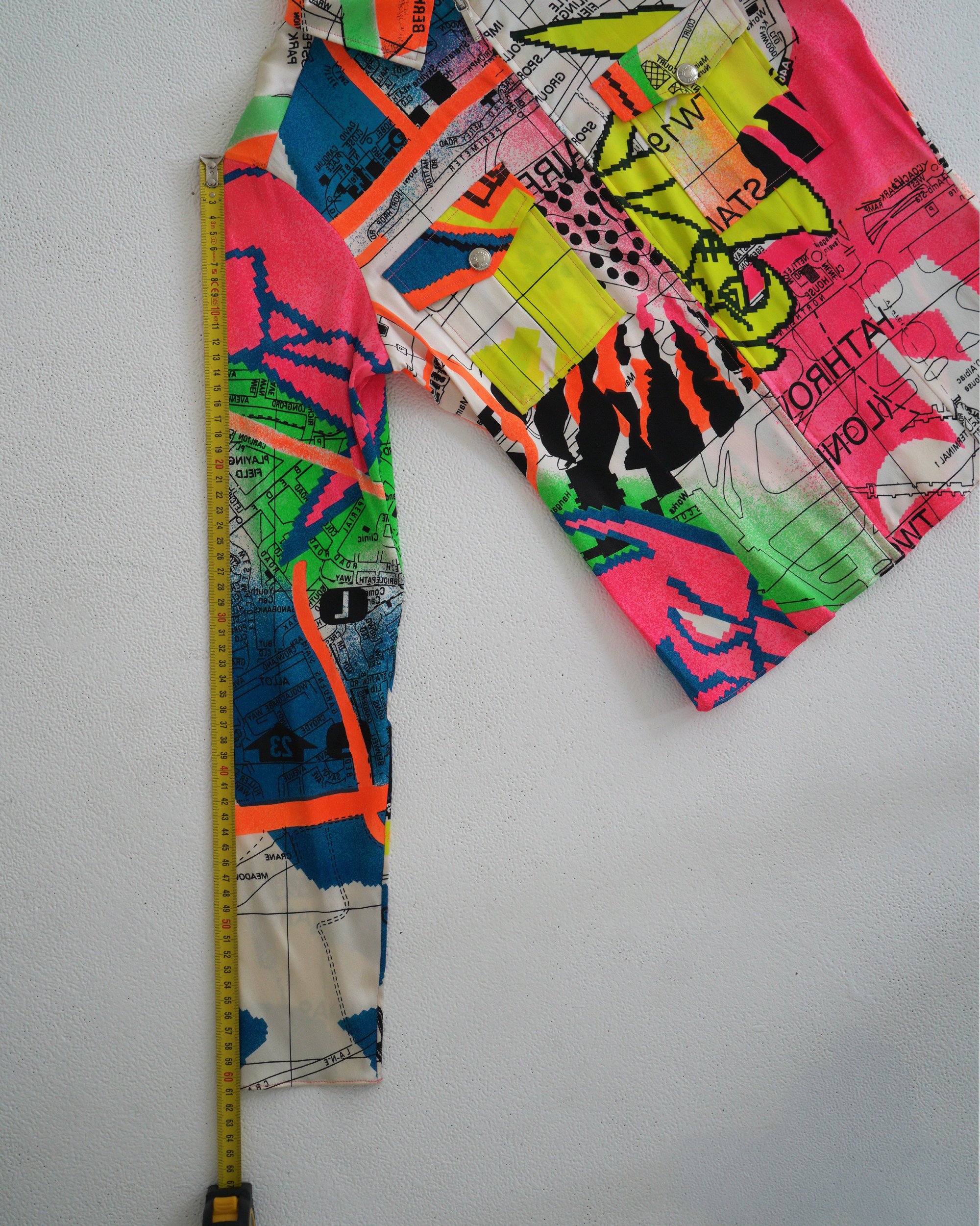 Christian Dior Boutique A/W 2001 "London Street Map" jacket
