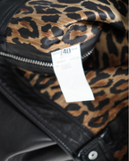 Dolce & Gabbana Leather Trousers