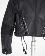 DSquared2 hybrid moto jacket