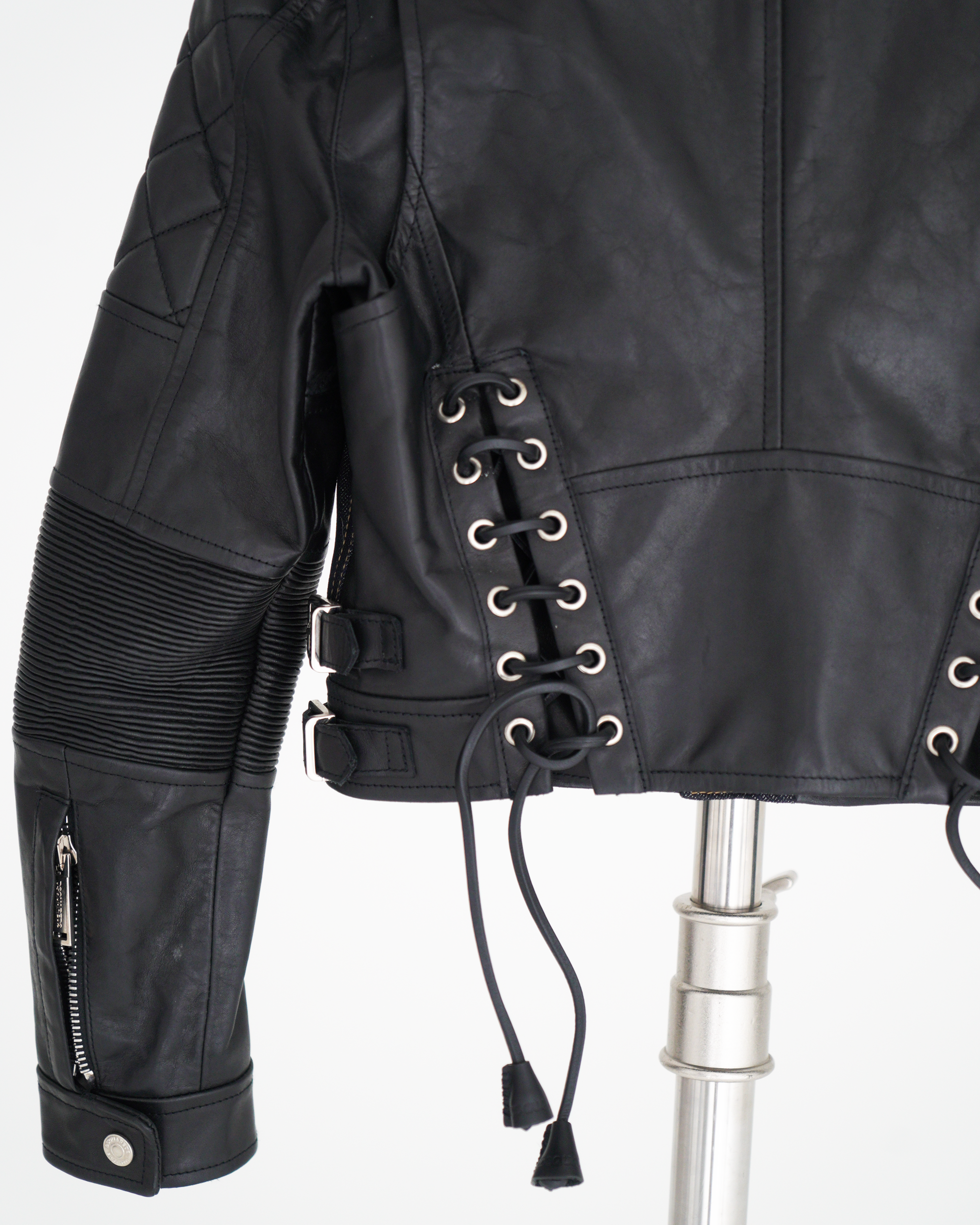 DSquared2 hybrid moto jacket