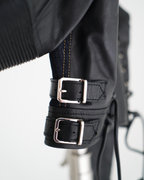 DSquared2 hybrid moto jacket