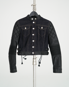 DSquared2 hybrid moto jacket