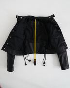 DSquared2 hybrid moto jacket