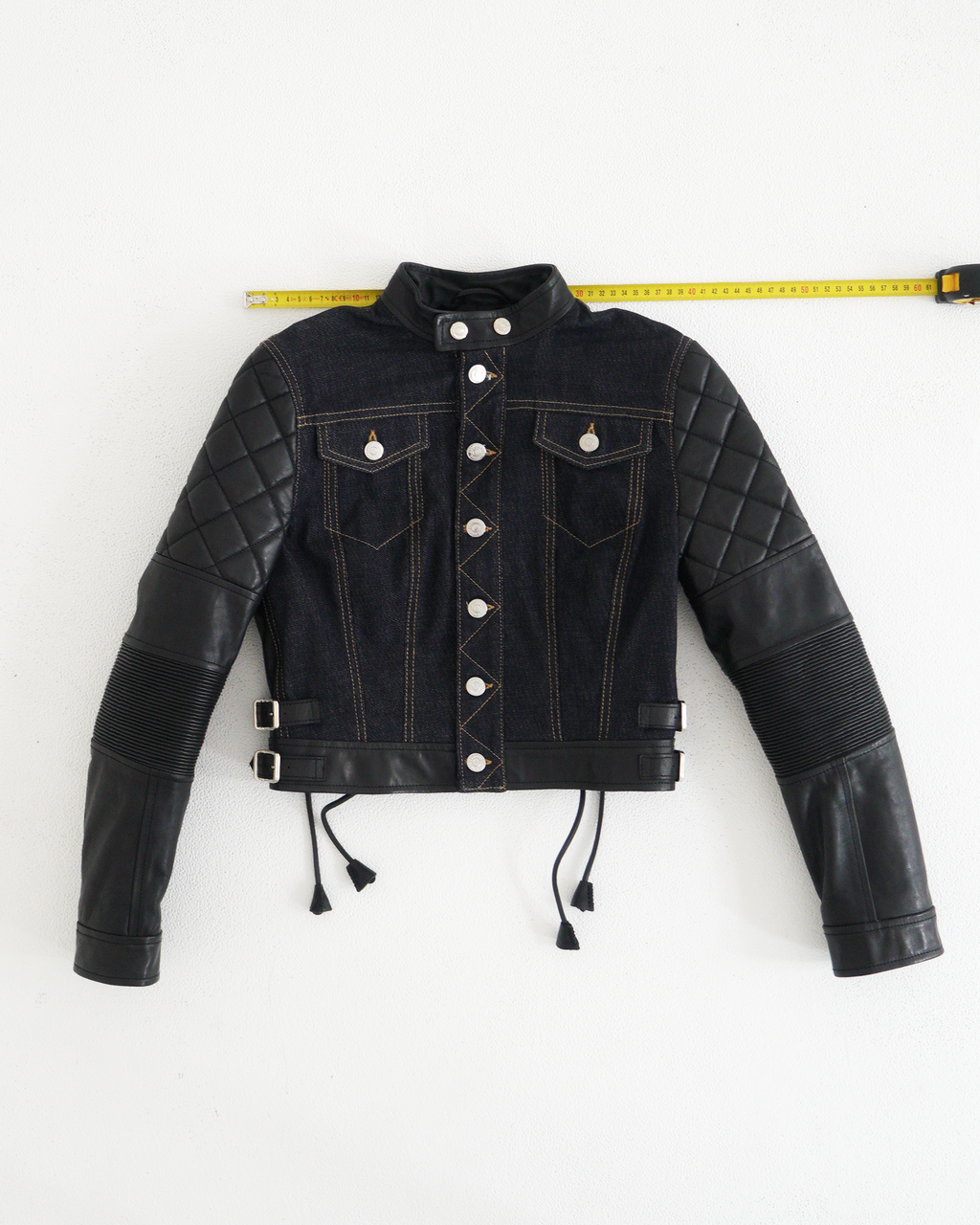 DSquared2 hybrid moto jacket