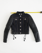 DSquared2 hybrid moto jacket