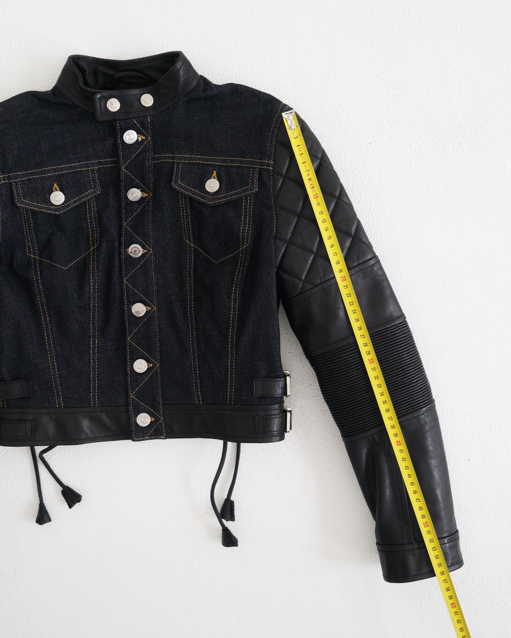 DSquared2 hybrid moto jacket