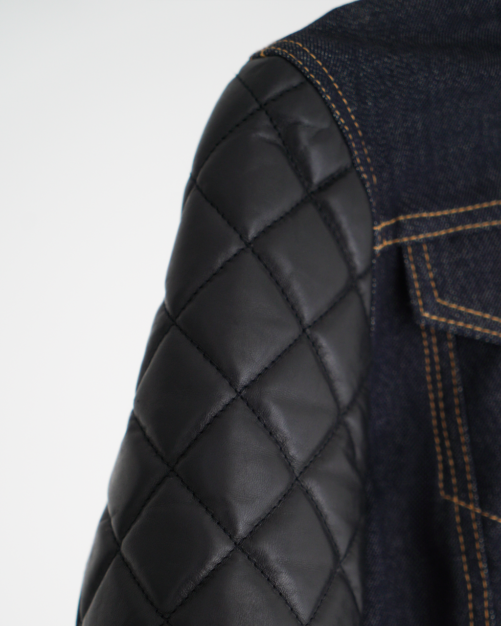 DSquared2 hybrid moto jacket