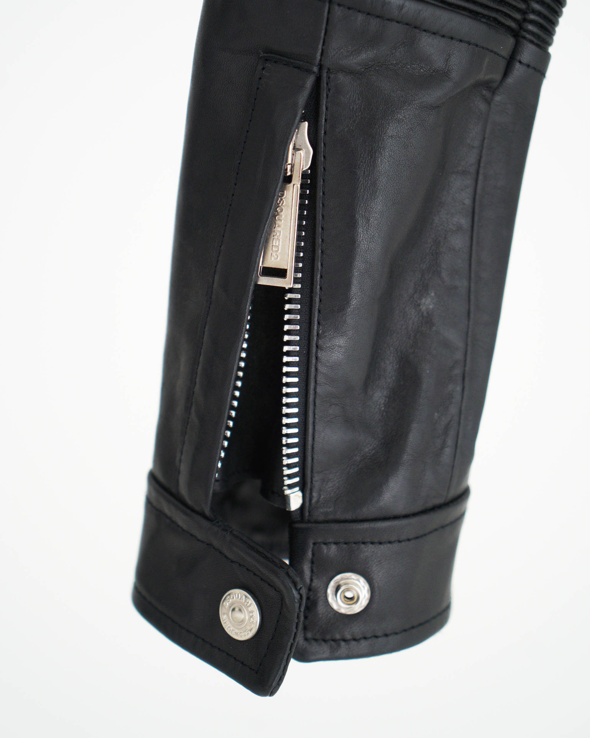 DSquared2 hybrid moto jacket