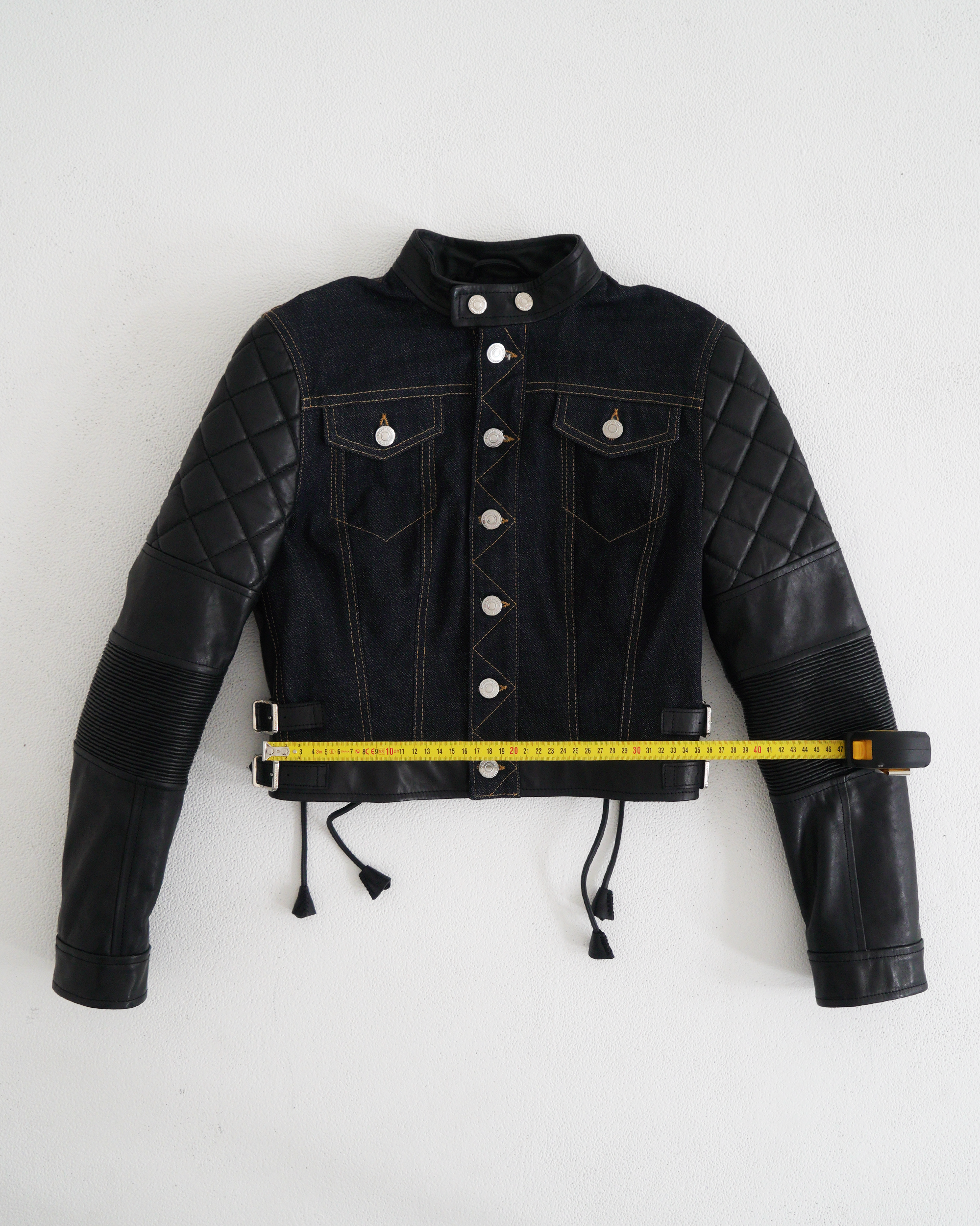 DSquared2 hybrid moto jacket