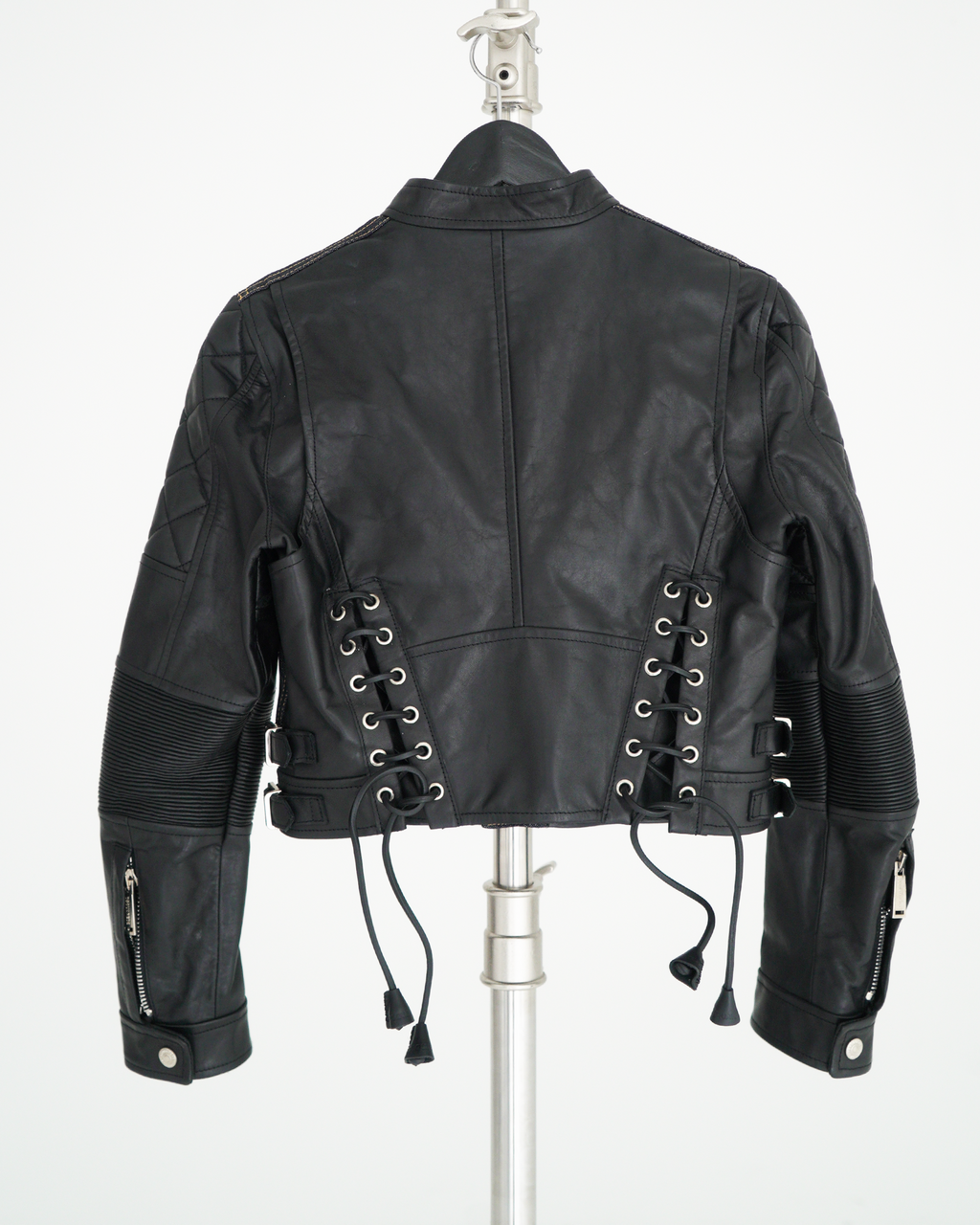 DSquared2 hybrid moto jacket