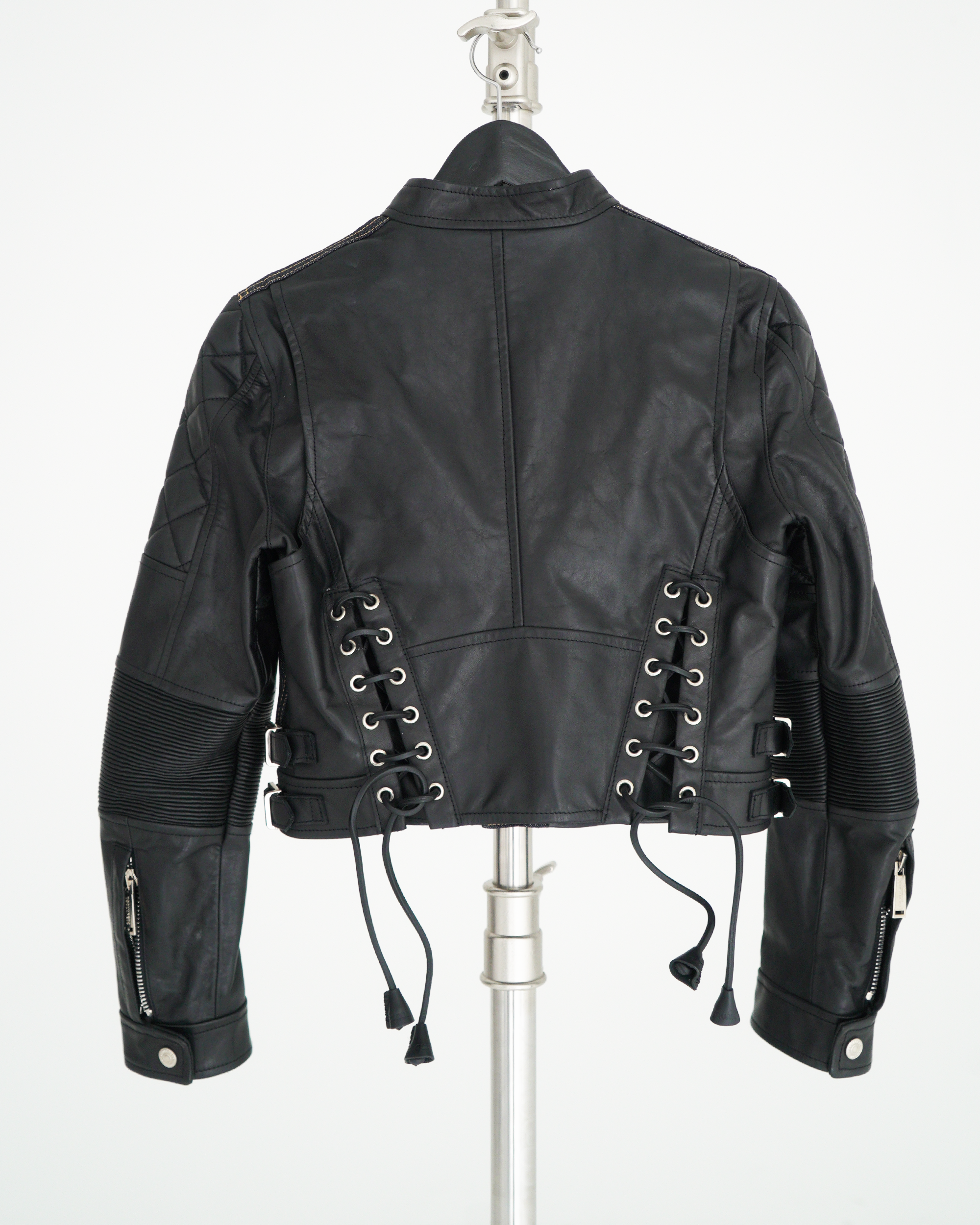 DSquared2 hybrid moto jacket