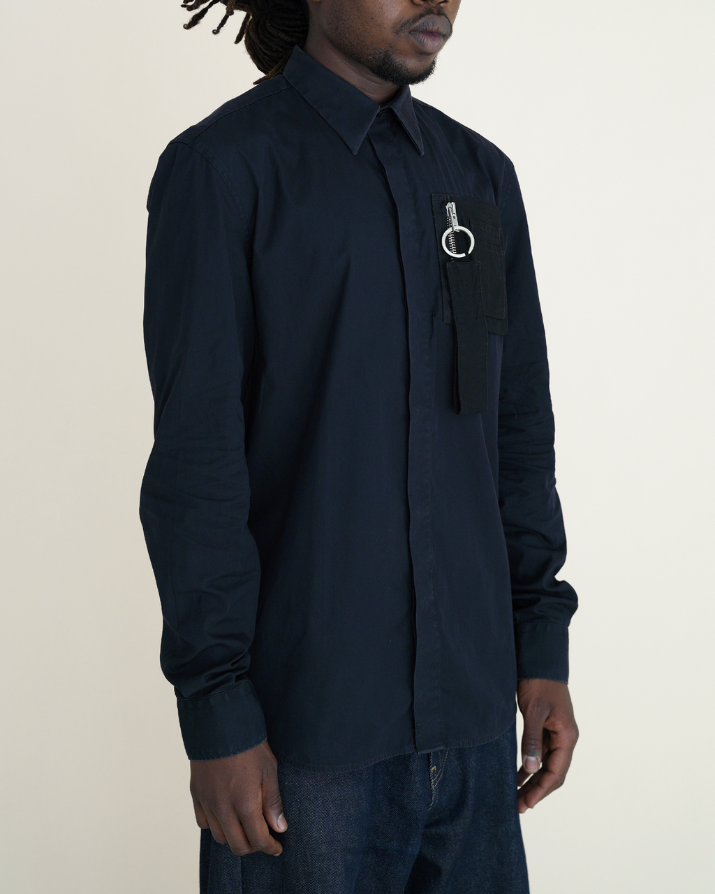Givenchy by Riccardo Tisci Zip-Pocket Shirt