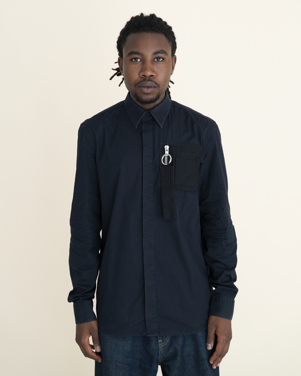 Givenchy by Riccardo Tisci Zip-Pocket Shirt