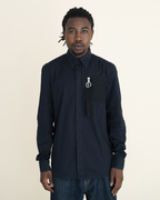 Givenchy by Riccardo Tisci Zip-Pocket Shirt
