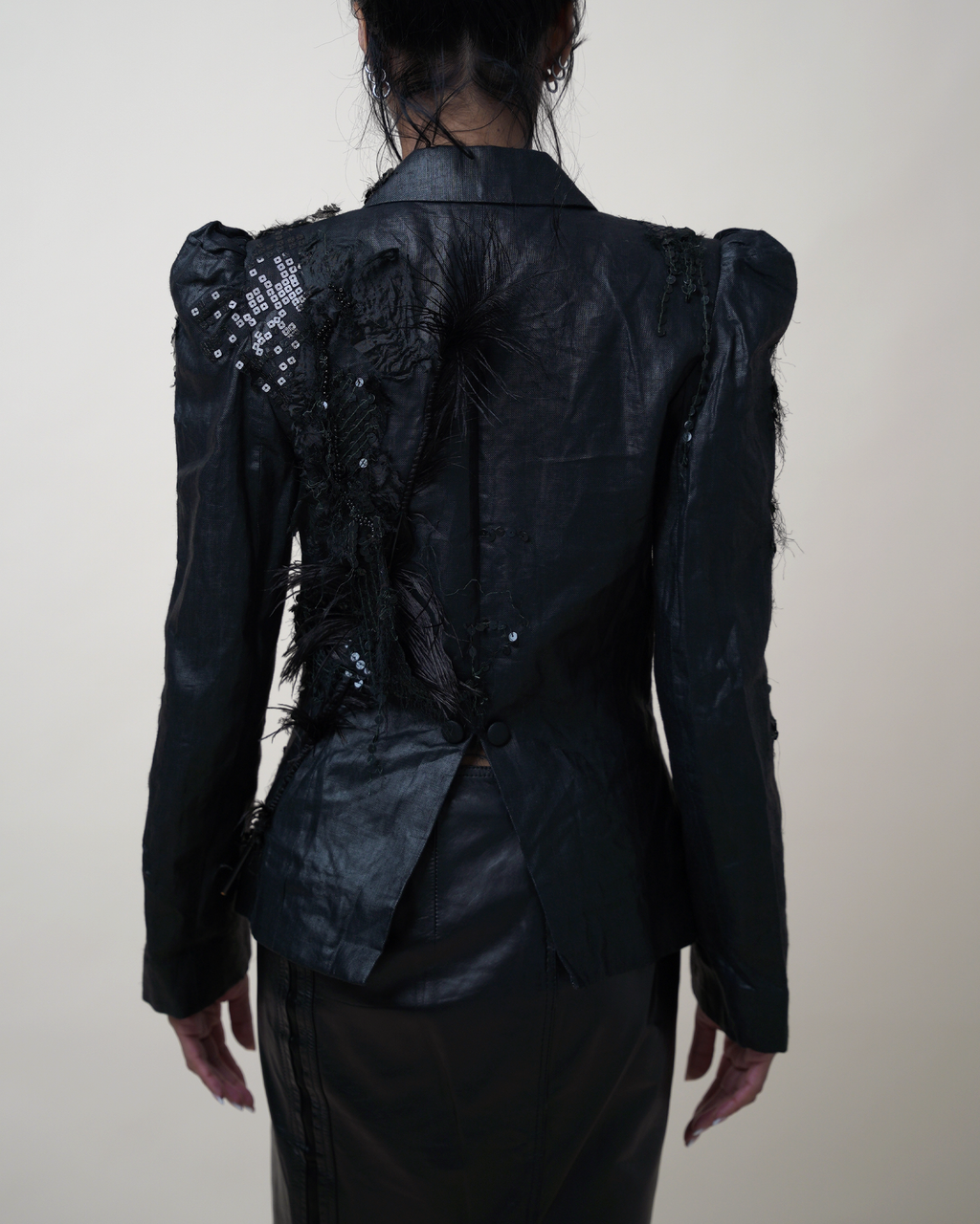 Preen by Thornton Bregazzi AW2013 Deconstructed Lace Blazer