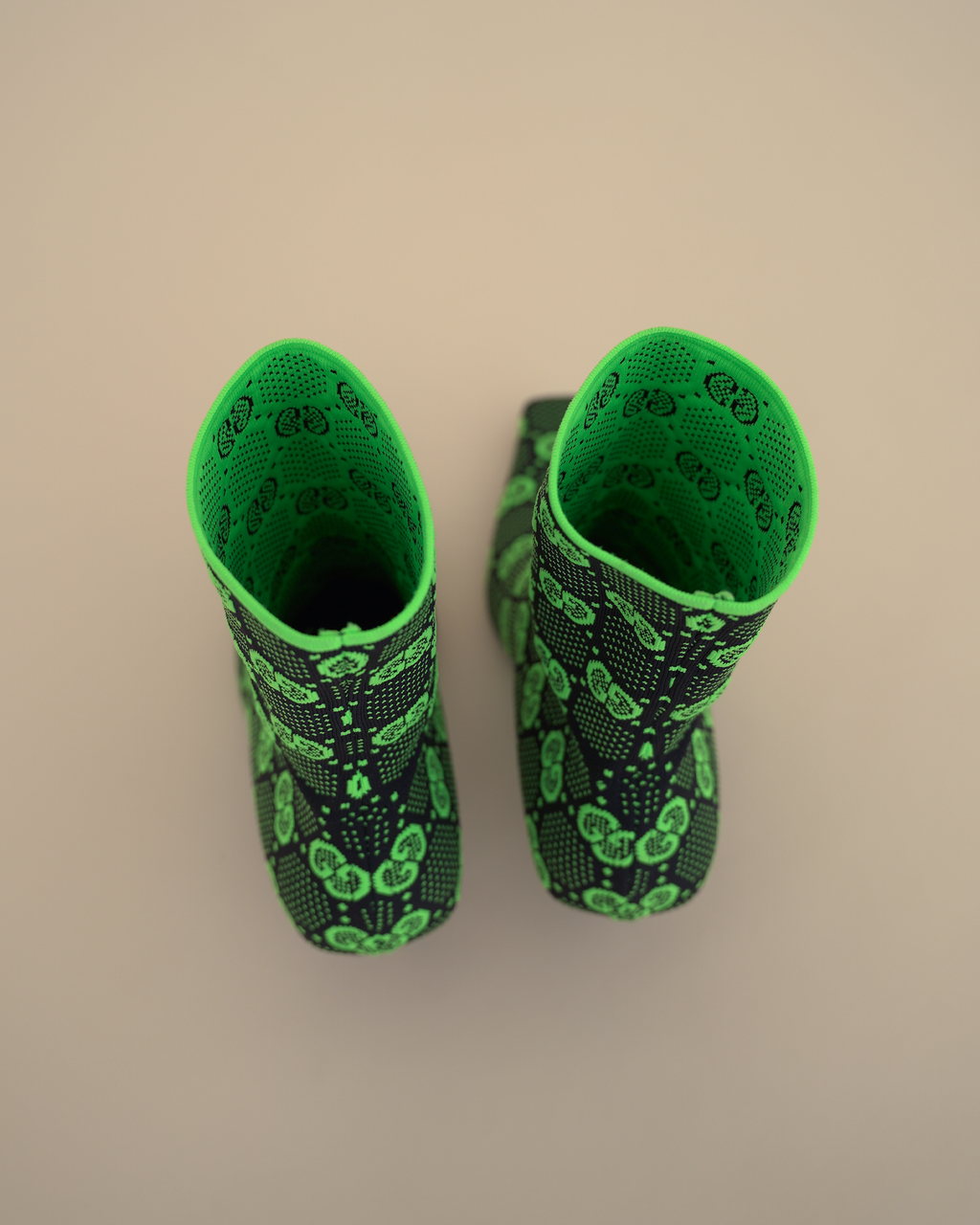Gucci GG Stretch Mesh Ankle "Tom" Boots