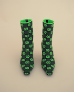 Gucci GG Stretch Mesh Ankle "Tom" Boots