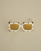 Gucci "Hollywood Forever" oversized crystal-studded square Sunglasses