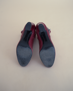 Hermès “Saint Germain” Kelly-Buckle Leather Ankle Boots.