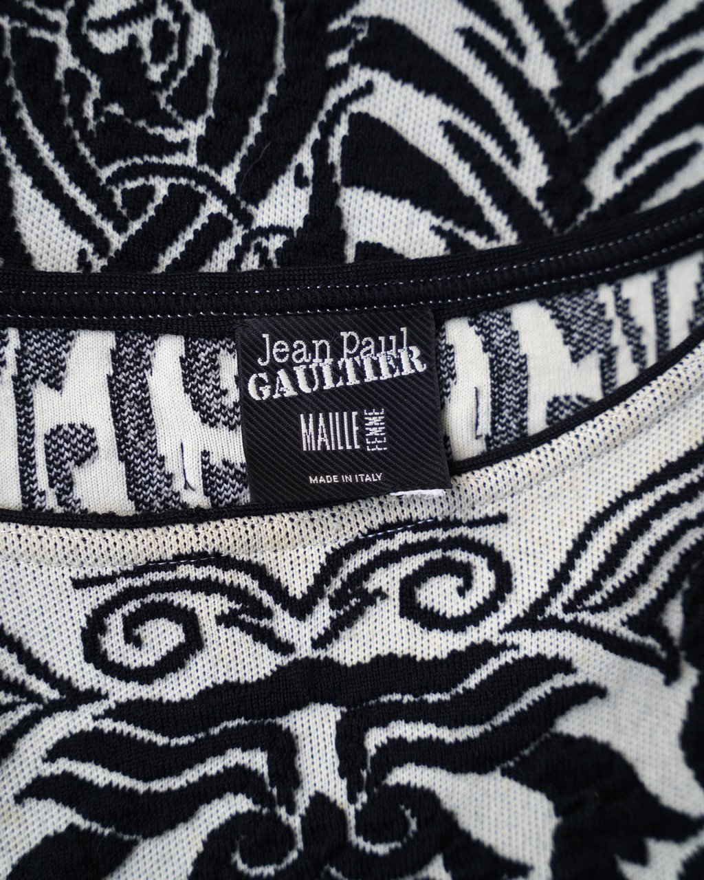Jean Paul Gaultier Maille "Oceanic" Knit Dress